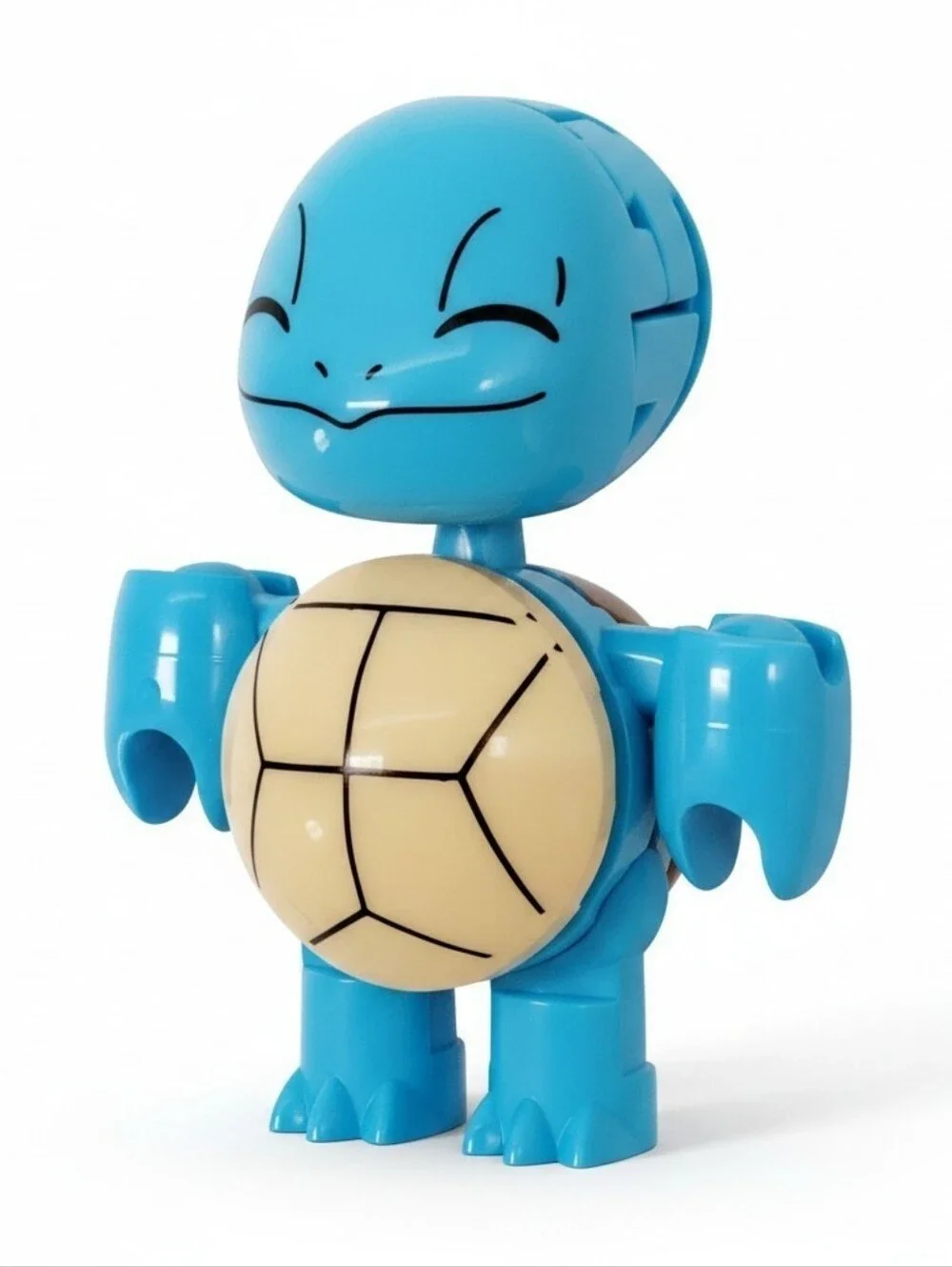 SQUIRTLE Only From MEGA Construx - Pokemon Pokeball Evergreen Set- NO Pokeball.